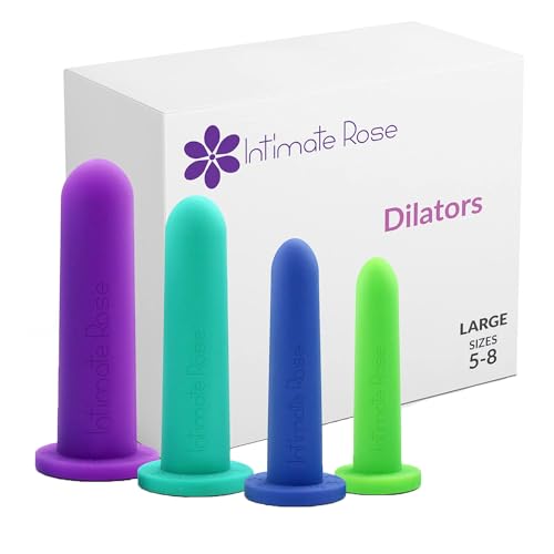 Intimate Rose Silicone Dilators (Large Set)