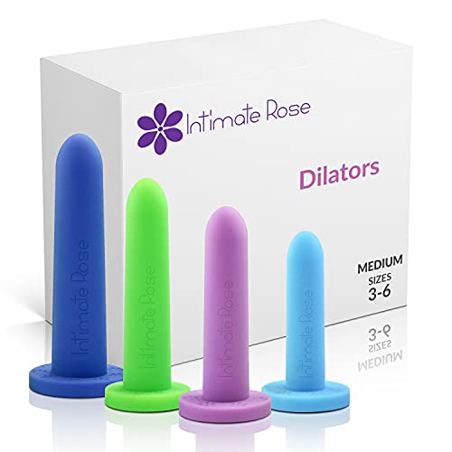 Intimated Rose Silicone Dilators (Medium Set)