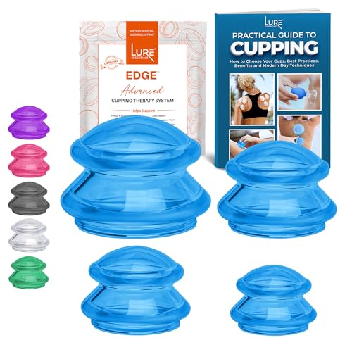 4-Cup Set for Cupping Therapy