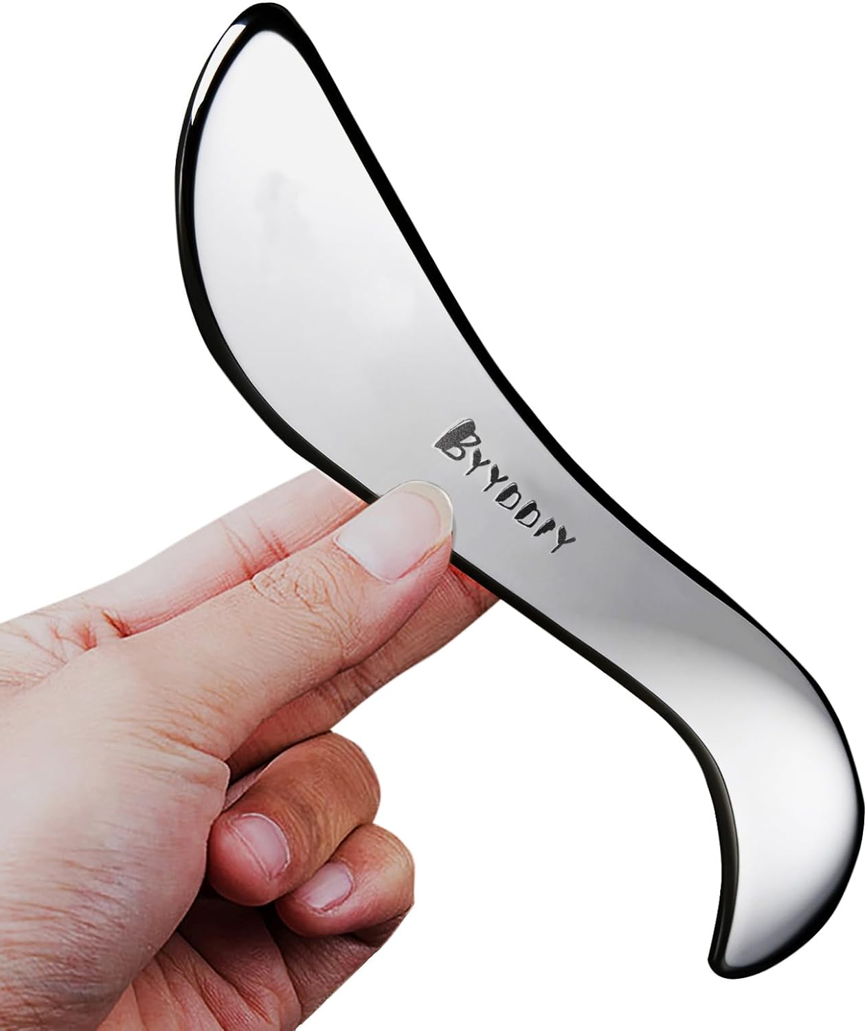 Long Stainless Steel Gua Sha